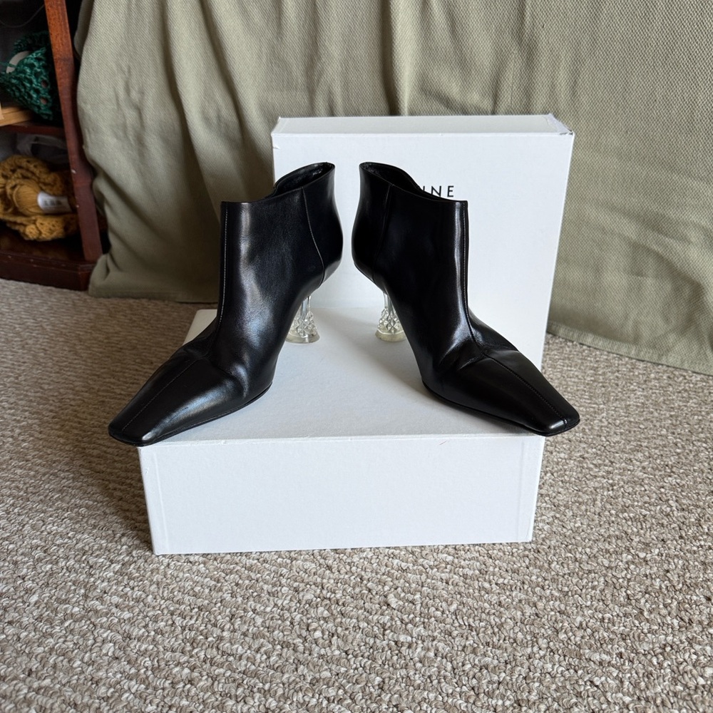 Celine Phoebe Philo Crystal Heel Boots - Picture 5 of 8